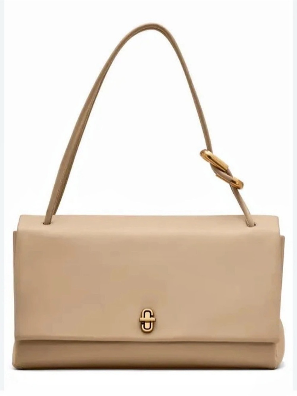 NWT Marc Jacobs Large Dual Shoulder Bag in Brown Like New